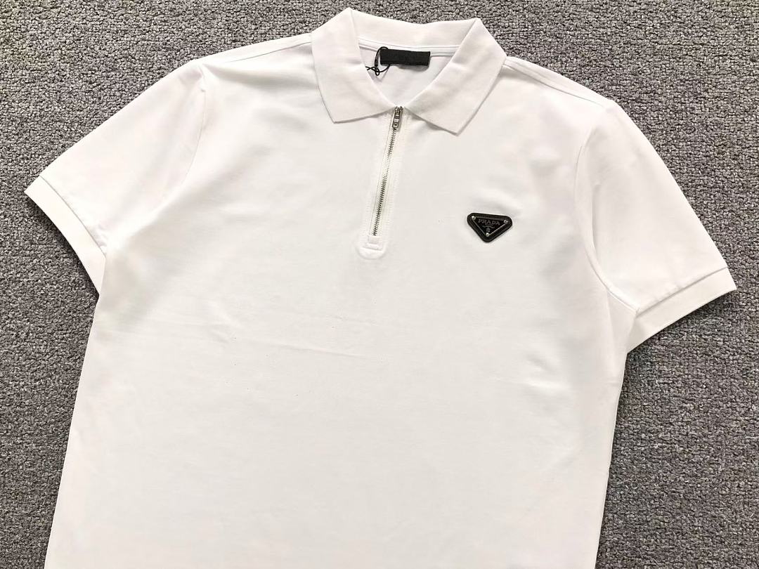 Prada 165 P⭐A⭐A POLO 2206012004 (Im 170Cm 60Kg I Wear Size L In The Phot) - Image 8