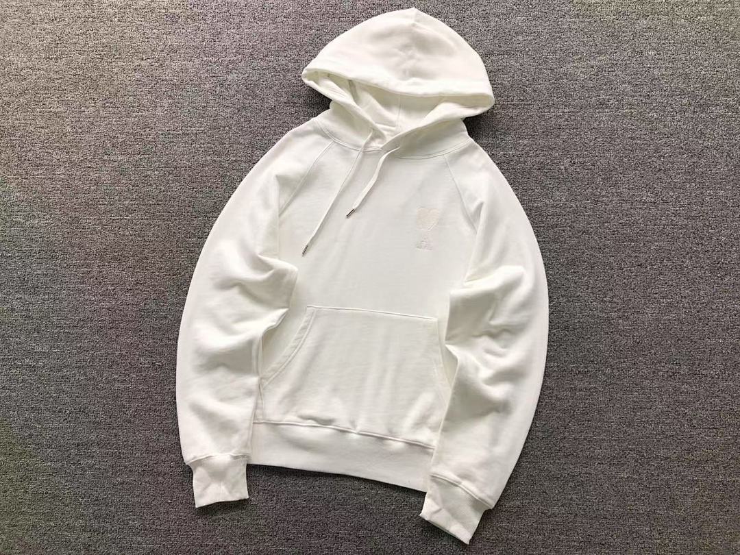 AMI 118 AMI HOODIE 57281488 (Im 170Cm 60Kg I Wear Size M In The Phot) - Image 8