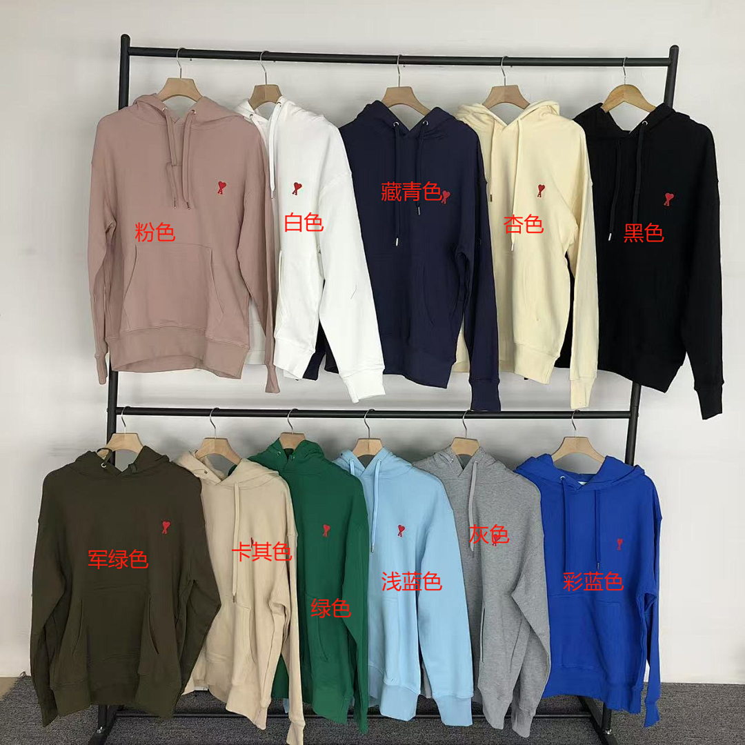 AMI 118 AMI HOODIE 57281888 (Im 170Cm 60Kg I Wear Size M In The Phot) - Image 2