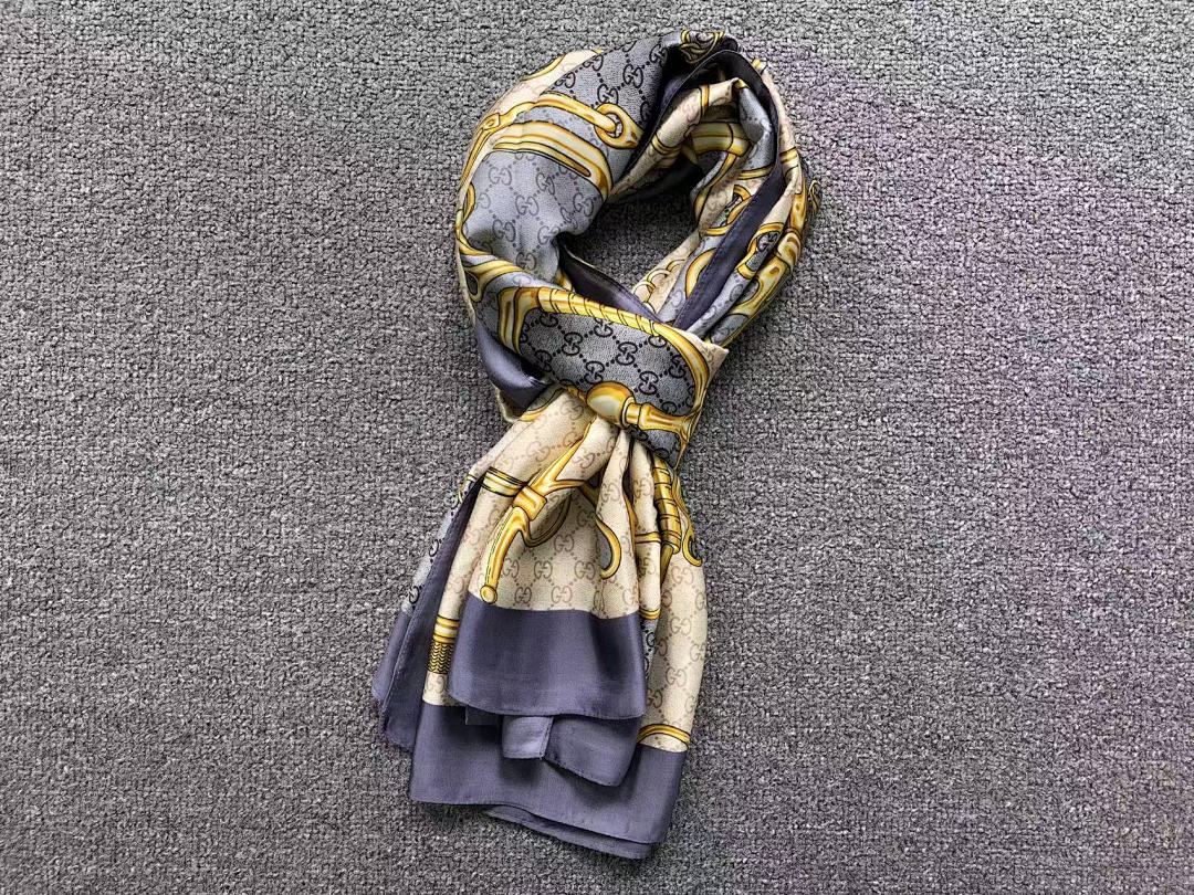 Gucci 68 G⭐C⭐I SCARF 2203170876 (Long 180CM* Wide 90CM*) - Image 4