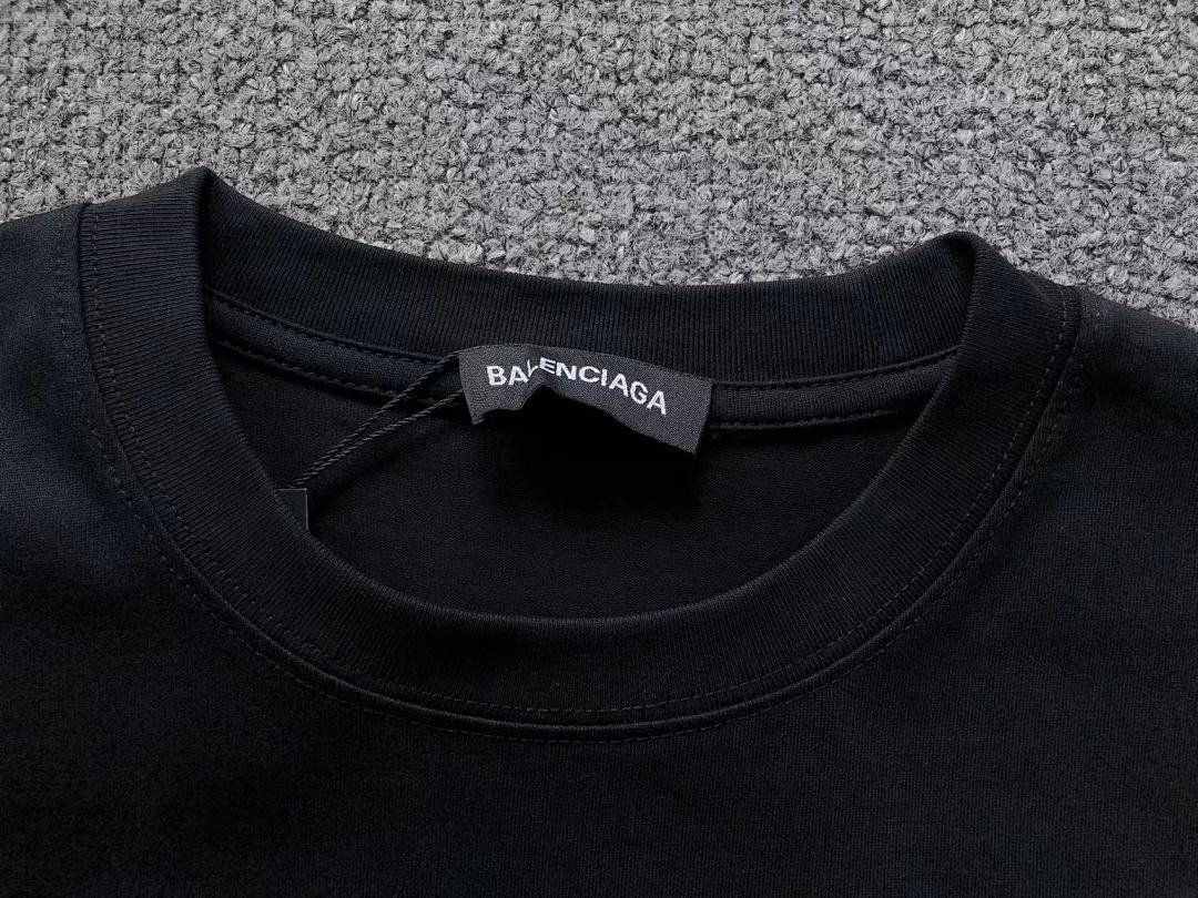 Balenciaga 115 B⭐L⭐⭐⭐IA⭐A T-SHIRT 520123020 (Im 170Cm 60Kg I Wear Size M In The Phot) - Image 21