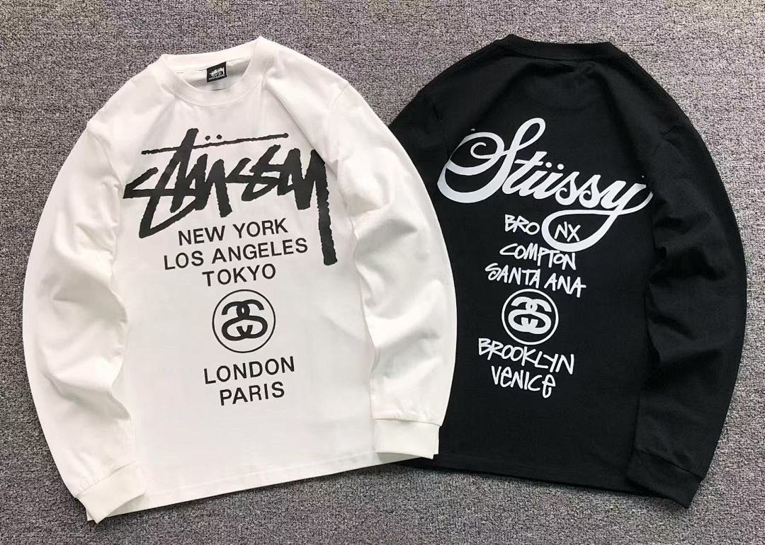 Stussy 95 STUSSY LONG SLEEVED 581212123 (Im 170Cm 60Kg I Wear Size S In The Phot) - Image 5