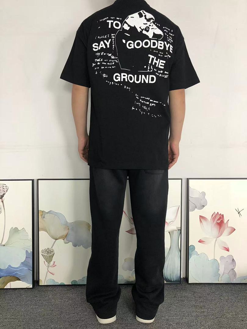 Chanel 88 ENFANTS RICHES DEPRIMES T-SHIRT 5212454162 (Im 170Cm 60Kg I Wear Size M In The Phot) - Image 4