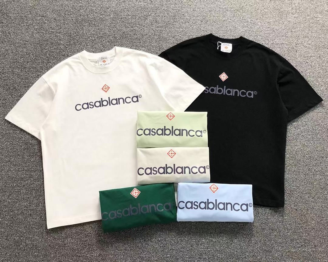 Casablanca 105 CASABLANCA T-SHIRT 52071831127 (Im 170Cm 60Kg I Wear Size L In The Phot) - Image 5