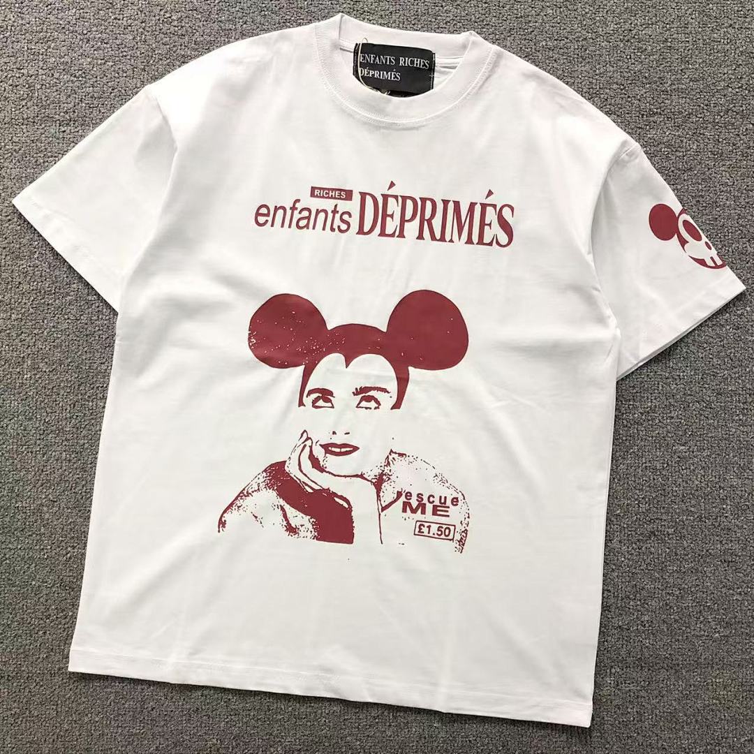 Chanel 85 ENFANTS RICHES DEPRIMES T-SHIRT 42012425162 (Im 170Cm 60Kg I Wear Size S In The Phot)