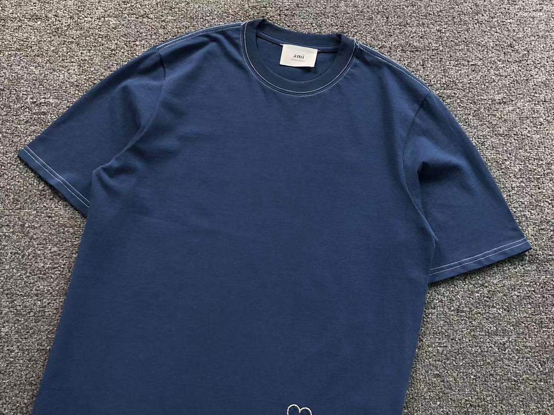 AMI 108 AMI T-SHIRT 22042019125 (Im 170Cm 60Kg I Wear Size M In The Phot) - Image 7