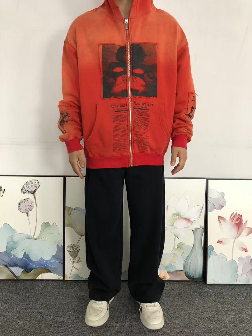 Chanel 185 ENFANTS RICHES DEPRIMES HOODIE 521705162 (Im 170Cm 60Kg I Wear Size S In The Phot) - Image 3