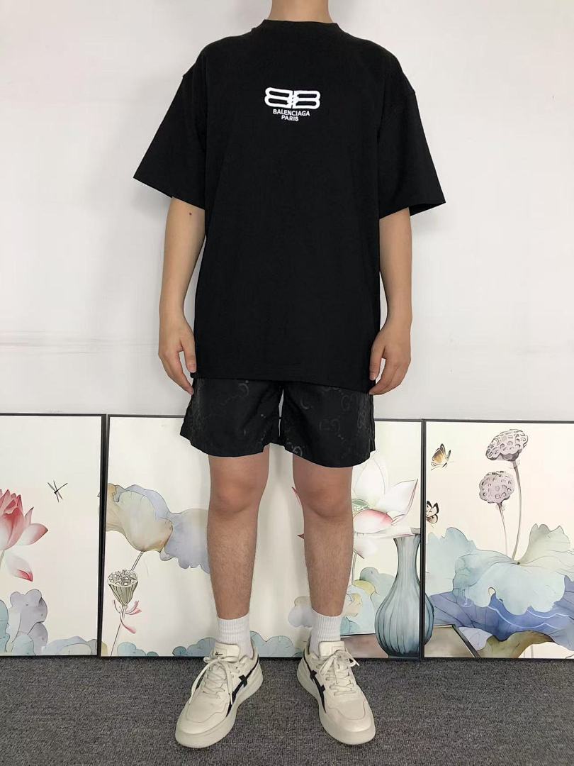 Balenciaga 108 B⭐L⭐⭐⭐IA⭐A T-SHIRT 2162302125 (Im 170Cm 60Kg I Wear Size XL In The Phot) - Image 3