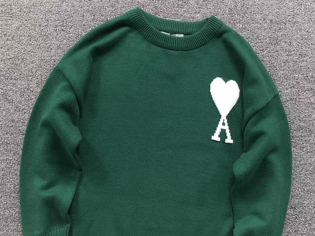 AMI 218 AMI SWEATER 21121901001 (Im 170Cm 60Kg I Wear Size S In The Phot) - Image 18