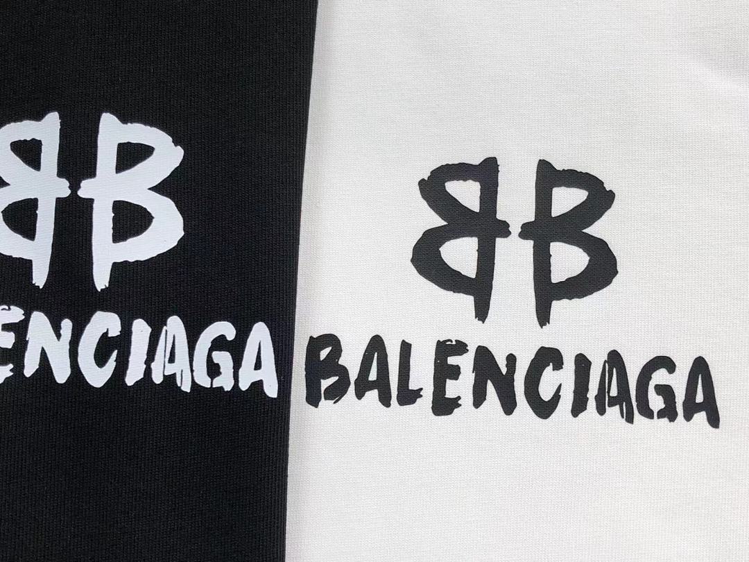 Balenciaga 95 B⭐L⭐⭐⭐IA⭐A T-SHIRT 502172581 (Im 170Cm 57Kg I Wear Size 1 In The Phot) - Image 19