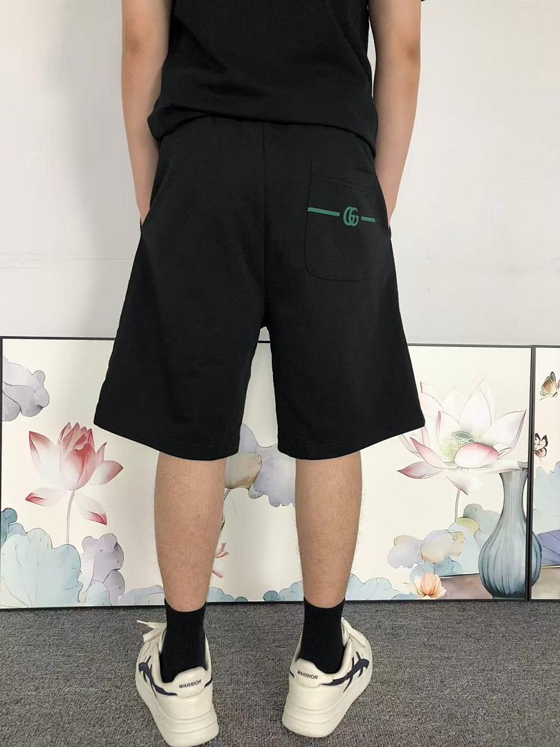 Gucci 135 G⭐C⭐I SHORTS 215081121 (Im 170Cm 60Kg I Wear Size S In The Phot) - Image 5