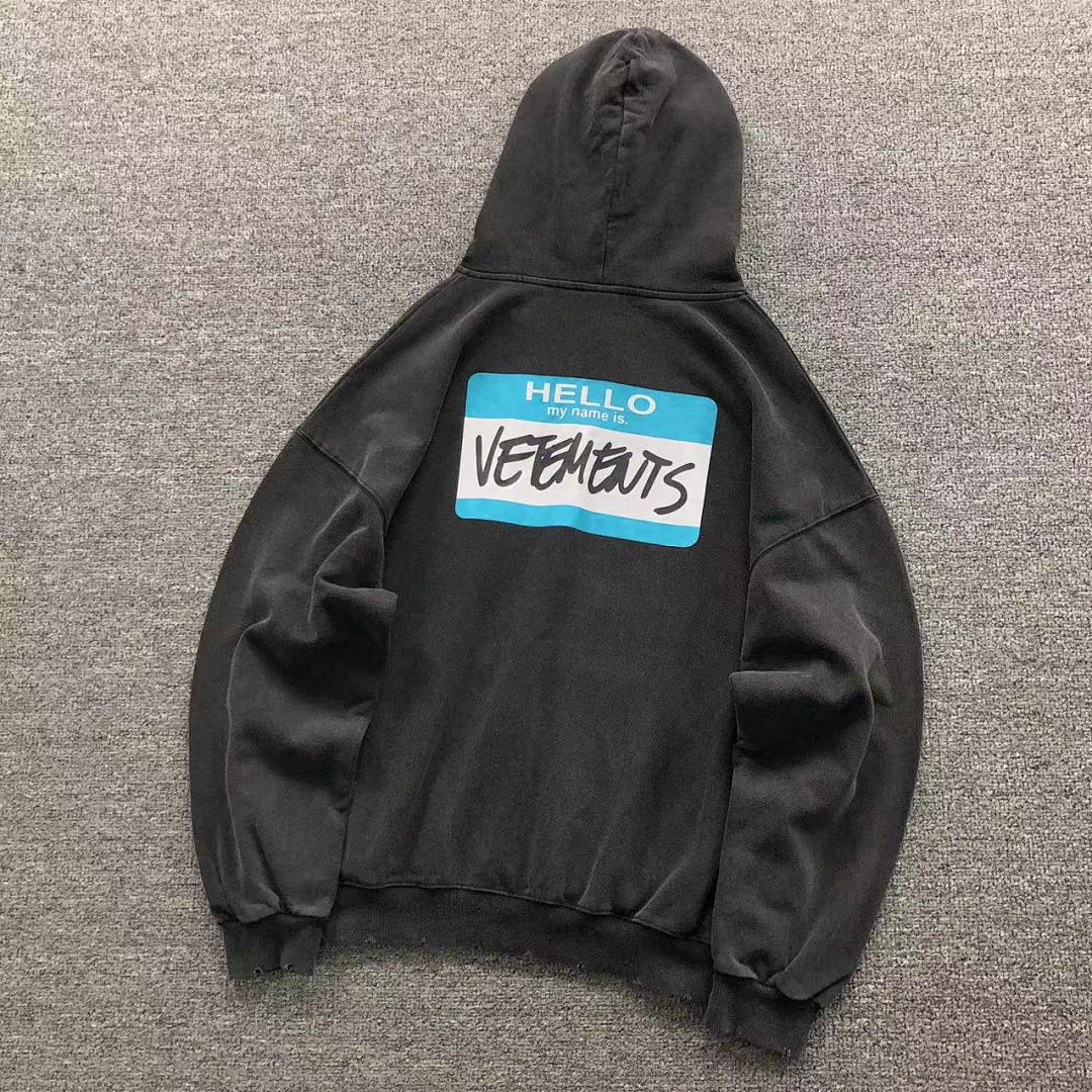Vetements 255 VETEMENTS HOODIE 412134517 (Im 170Cm 57Kg I Wear Size S In The Phot)