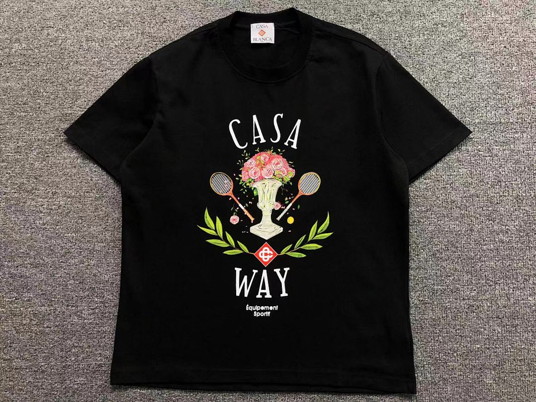Casablanca 85 CASABLANCA T-SHIRT 1112051232 (Im 170Cm 60Kg I Wear Size M In The Phot) - Image 7