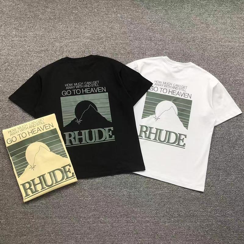 Rhude 105 RHUDE T-SHIRT 3208060717 (Im 170Cm 60Kg I Wear Size S In The Phot)