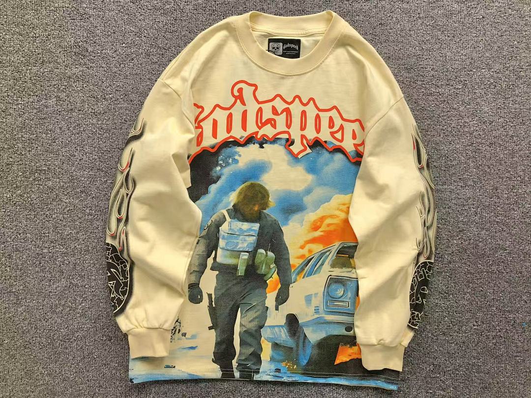 Godspeed 125 GO⭐S⭐E⭐D LONG SLEEVED 4105073117 (Im 170Cm 60Kg I Wear Size S In The Phot) - Image 6