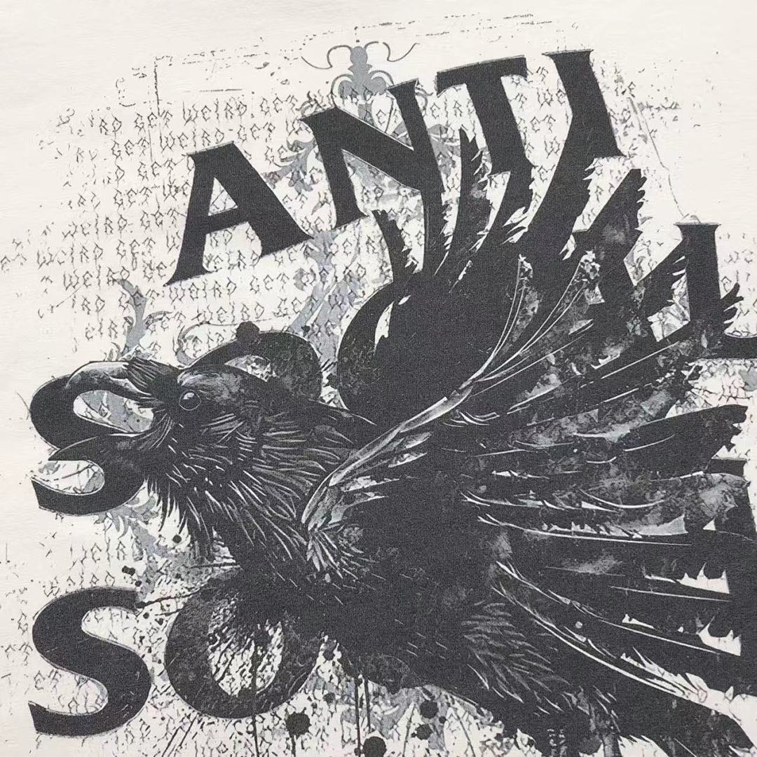 Christian Louboutin 85 ANTI SOCIAL CLUB T-SHIRT - Image 8