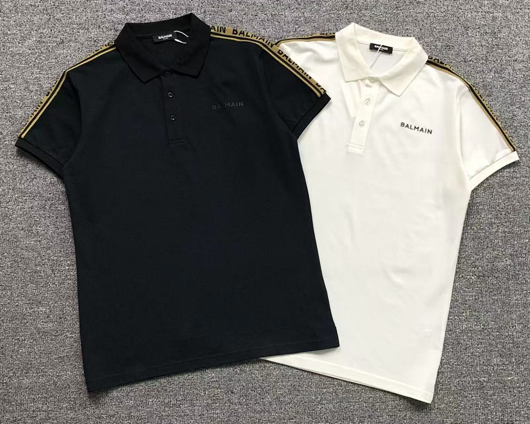 Unbranded 175 BALMAIN POLO 2201153101 (Im 170Cm 60Kg I Wear Size L In The Phot) - Image 5