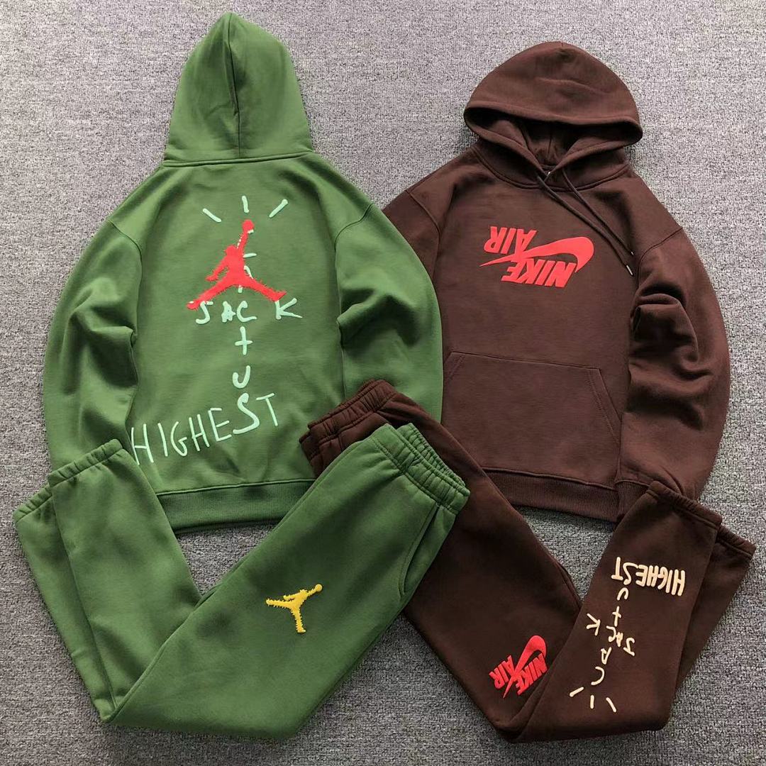Unbranded 🔥🔥TOP119 TROUSERS 106 TRAVIS SCOTT CACTUS JACK × A⭐R J⭐R⭐AN HOODIE