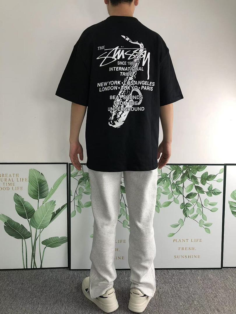 Stussy 115 STUSSY T-SHIRT 412141777 (Im 170Cm 57Kg I Wear Size M In The Phot) - Image 4