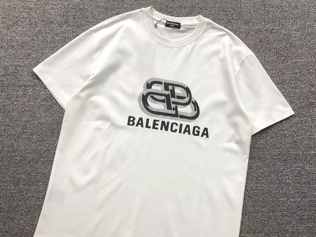 Balenciaga 95 B⭐L⭐⭐⭐IA⭐A T-SHIRT 5230605136 (Im 170Cm 60Kg I Wear Size M In The Phot) - Image 7