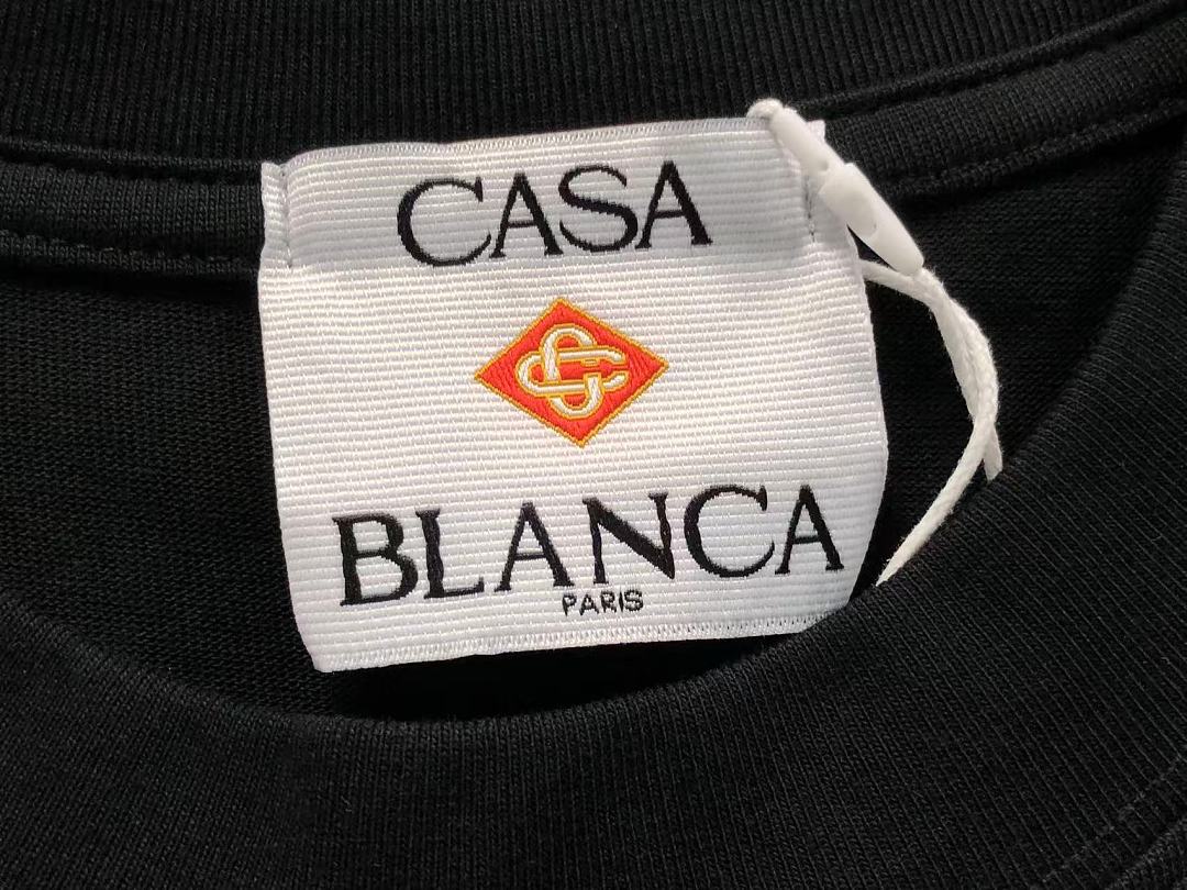 Casablanca 105 CASABLANCA T-SHIRT 52071808127 (Im 170Cm 60Kg I Wear Size L In The Phot) - Image 35
