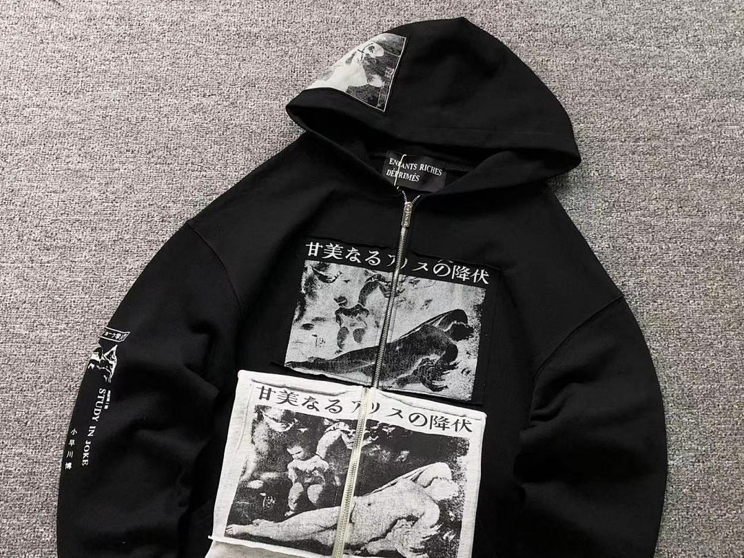 Chanel 178 ENFANTS RICHES DEPRIMES HOODIE 521703162 (Im 170Cm 60Kg I Wear Size S In The Phot) - Image 17