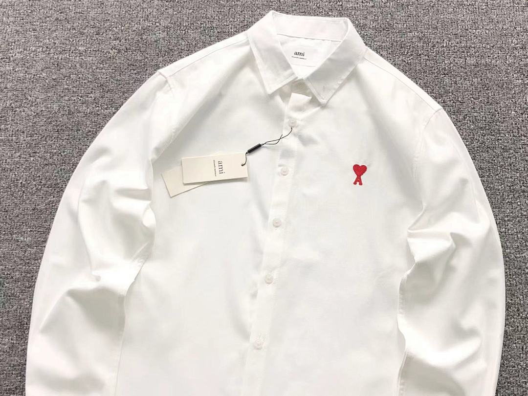 AMI 128 AMI SHIRT 112071621 (Im 170Cm 57Kg I Wear Size M In The Phot) - Image 9