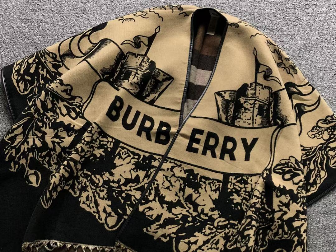 Burberry 138 B⭐R⭐E⭐RY SHAWL 510240776 (Long 154CM* Wide 135CM) - Image 4