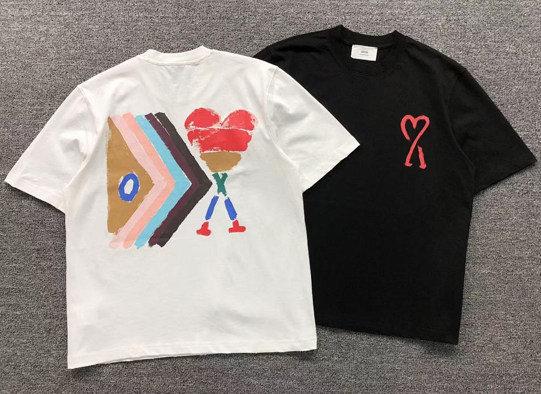 AMI 98 AMI T-SHIRT 505281379 (Im 170Cm 60Kg I Wear Size S In The Phot) - Image 5