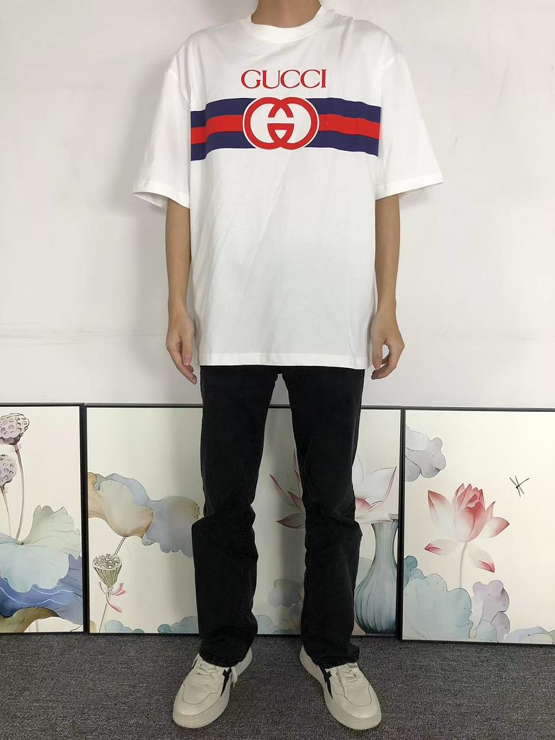 Gucci 135 G⭐C⭐I T-SHIRT 22050712125 (Im 170Cm 60Kg I Wear Size S In The Phot) - Image 3