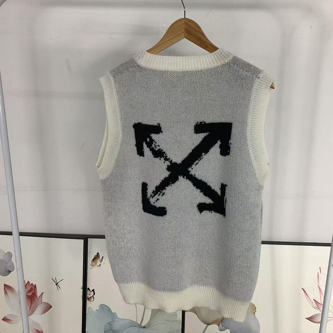 Off-White 115 OFF-WHITE VEST SWEATER 11082510140 (Im 170Cm 60Kg I Wear Size M In The Phot) - Image 18