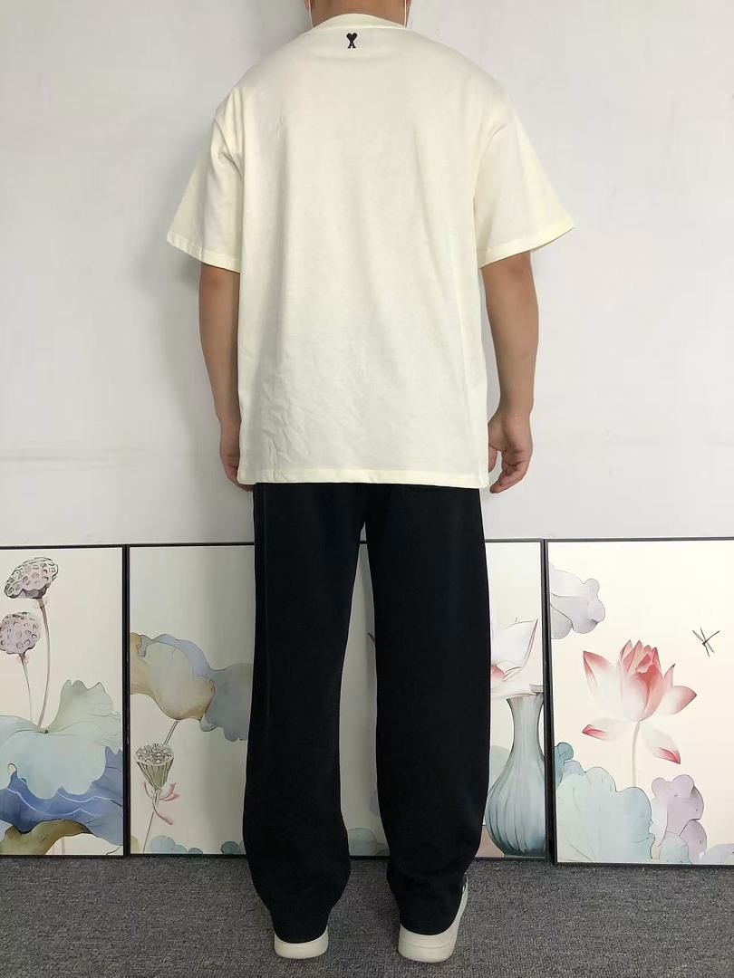 AMI 98 AMI T-SHIRT 320521317 (Im 170Cm 60Kg I Wear Size S In The Phot) - Image 4