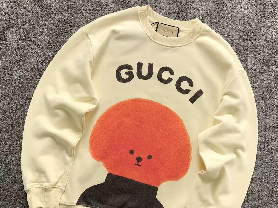 Gucci 115 G⭐C⭐I HOODIE 590101101 (Im 170Cm 60Kg I Wear Size S In The Phot) - Image 7
