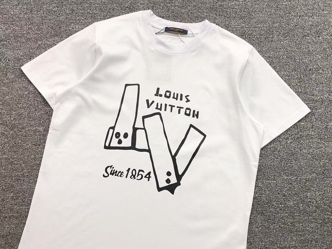 Louis Vuitton 115 L⭐ T-SHIRT 3105120260 (Im 170Cm 60Kg I Wear Size M In The Phot) - Image 8