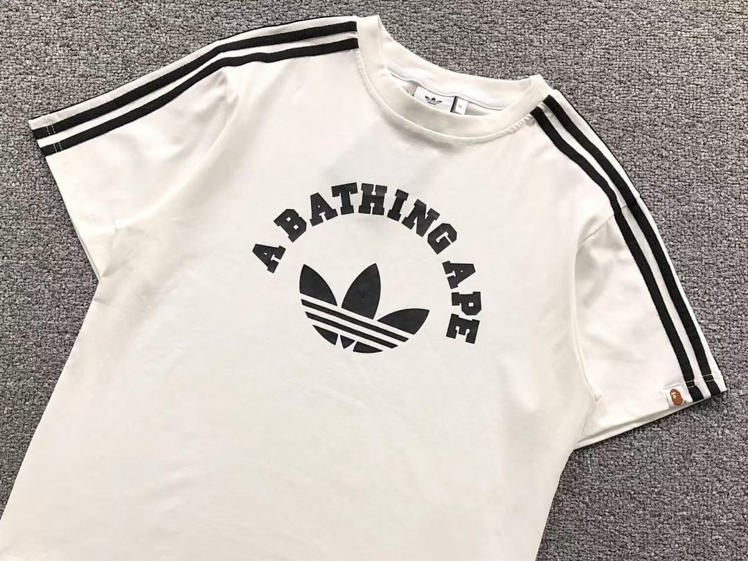 Adidas 98 A⭐I⭐AS BAPE T-SHIRT 405101817 (Im 170Cm 60Kg I Wear Size M In The Phot) - Image 8