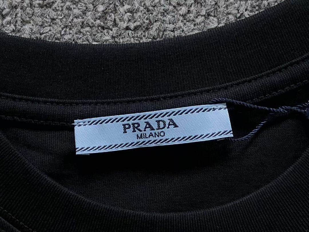 Prada 118 P⭐A⭐A T-SHIRT 4204040260 (Im 170Cm 60Kg I Wear Size XS In The Phot) - Image 20