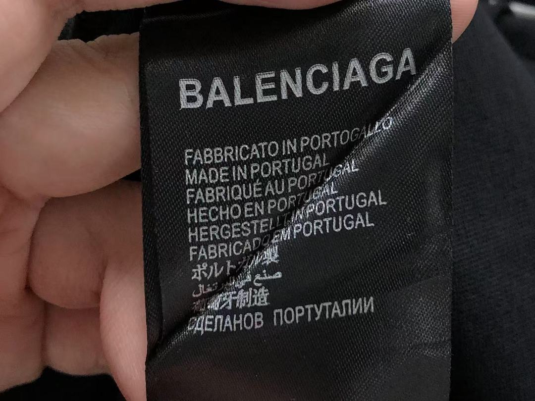 Balenciaga 125 B⭐L⭐⭐⭐IA⭐A T-SHIRT 42032810163 (Im 170Cm 60Kg I Wear Size XS In The Phot) - Image 25