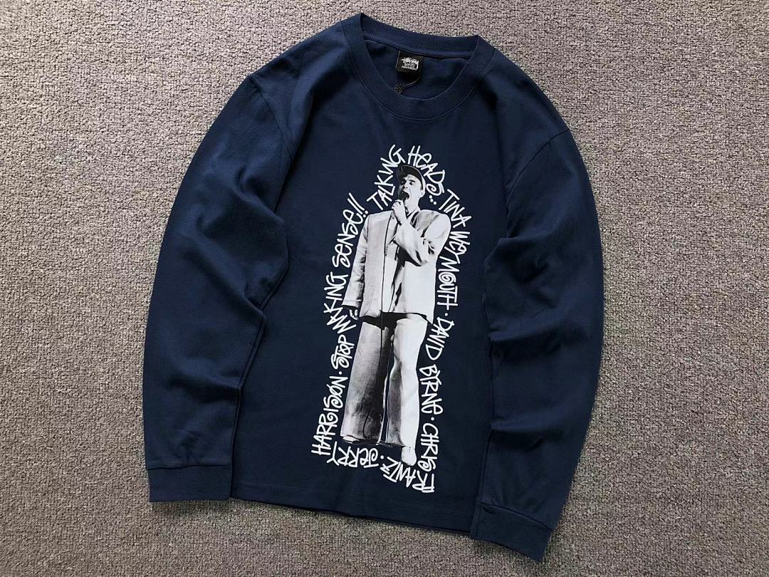 Stussy 158 STUSSY LONG SLEEVED 22041320001 (Im 170Cm 60Kg I Wear Size M In The Phot) - Image 13