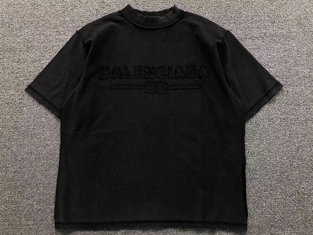 Balenciaga 138 B⭐L⭐⭐⭐IA⭐A T-SHIRT 42042002163 (Im 170Cm 60Kg I Wear Size XS In The Phot) - Image 5