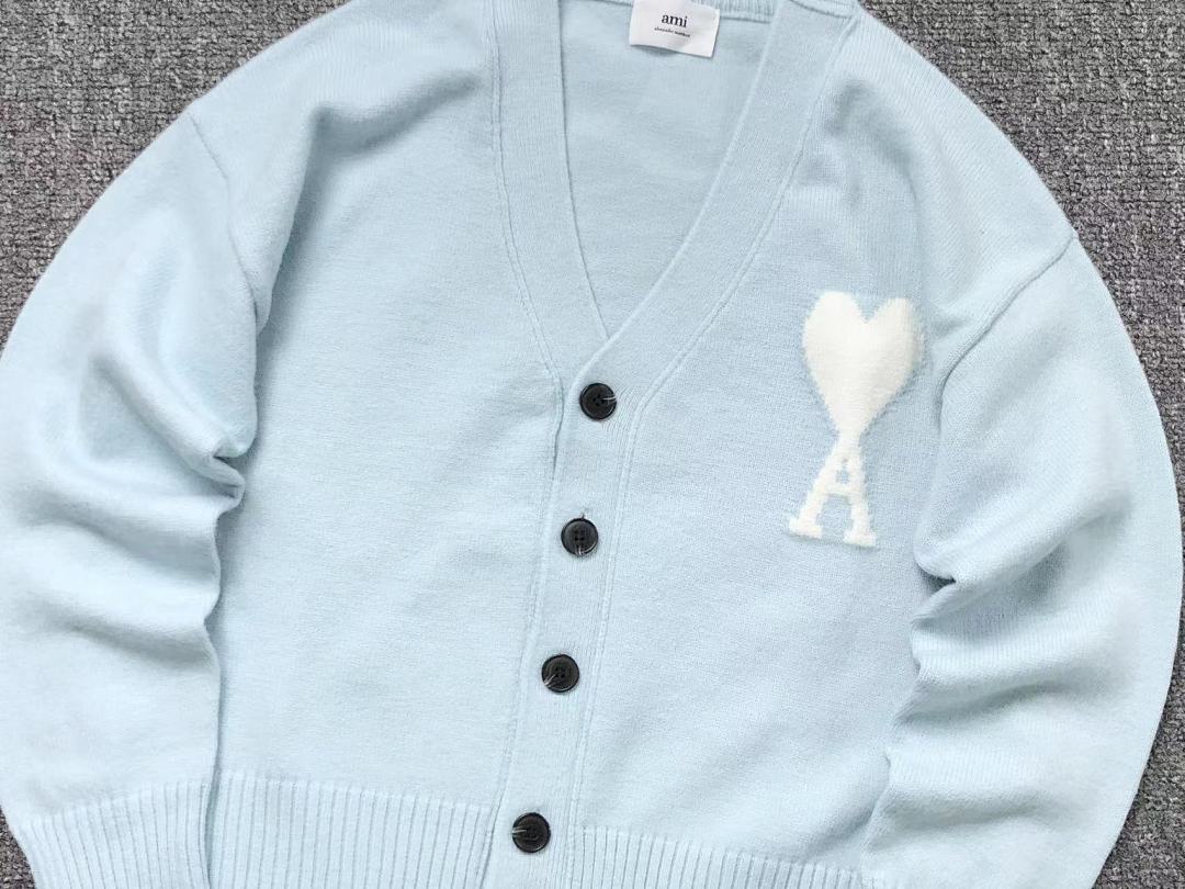AMI 228 AMI SWEATER 4121531001 (Im 170Cm 57Kg I Wear Size S In The Phot) - Image 13
