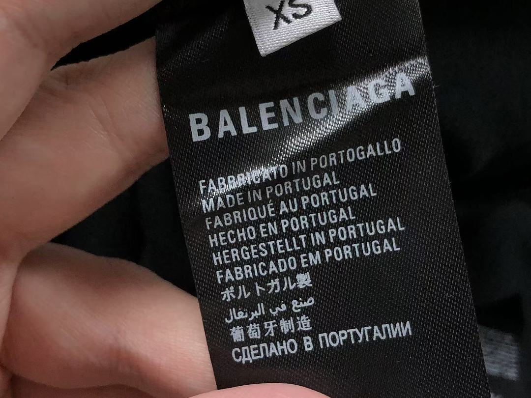 Balenciaga 128 B⭐L⭐⭐⭐IA⭐A T-SHIRT 42052103163 (Im 170Cm 60Kg I Wear Size XS In The Phot) - Image 16