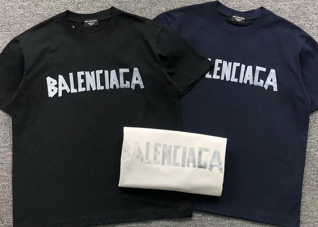 Balenciaga 115 B⭐L⭐⭐⭐IA⭐A T-SHIRT 412203121 (Im 170Cm 57Kg I Wear Size M In The Phot) - Image 6