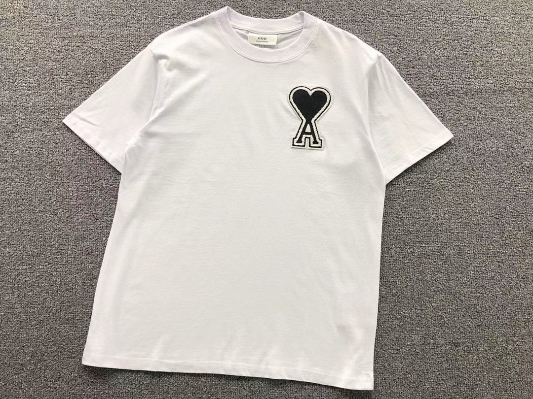 AMI 115 AMI T-SHIRT 4105140277 (Im 170Cm 60Kg I Wear Size M In The Phot) - Image 8