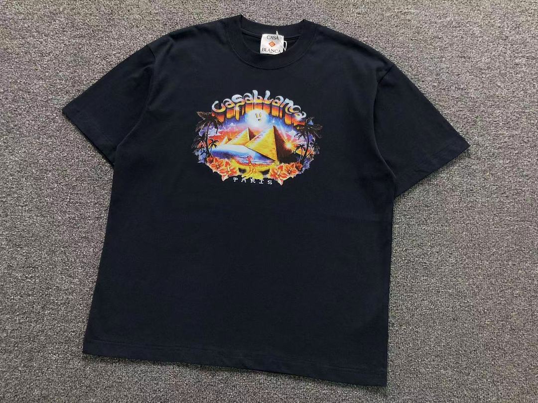 Casablanca 105 CASABLANCA T-SHIRT 52071805127 (Im 170Cm 60Kg I Wear Size L In The Phot) - Image 16
