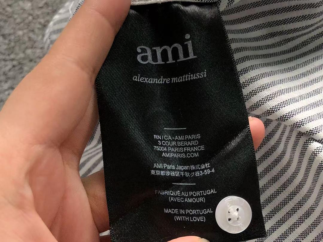 AMI 128 AMI SHIRT 5251604147 (Im 170Cm 60Kg I Wear Size L In The Phot) - Image 25