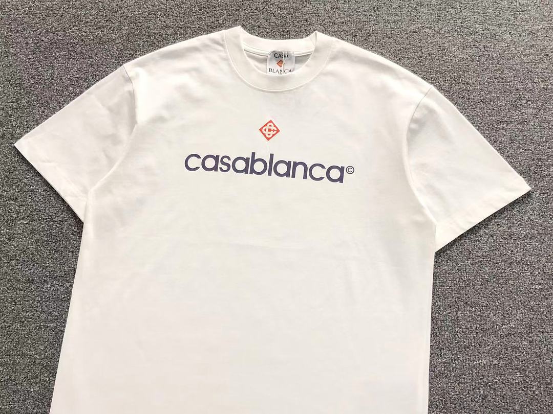 Casablanca 105 CASABLANCA T-SHIRT 52071831127 (Im 170Cm 60Kg I Wear Size L In The Phot) - Image 8