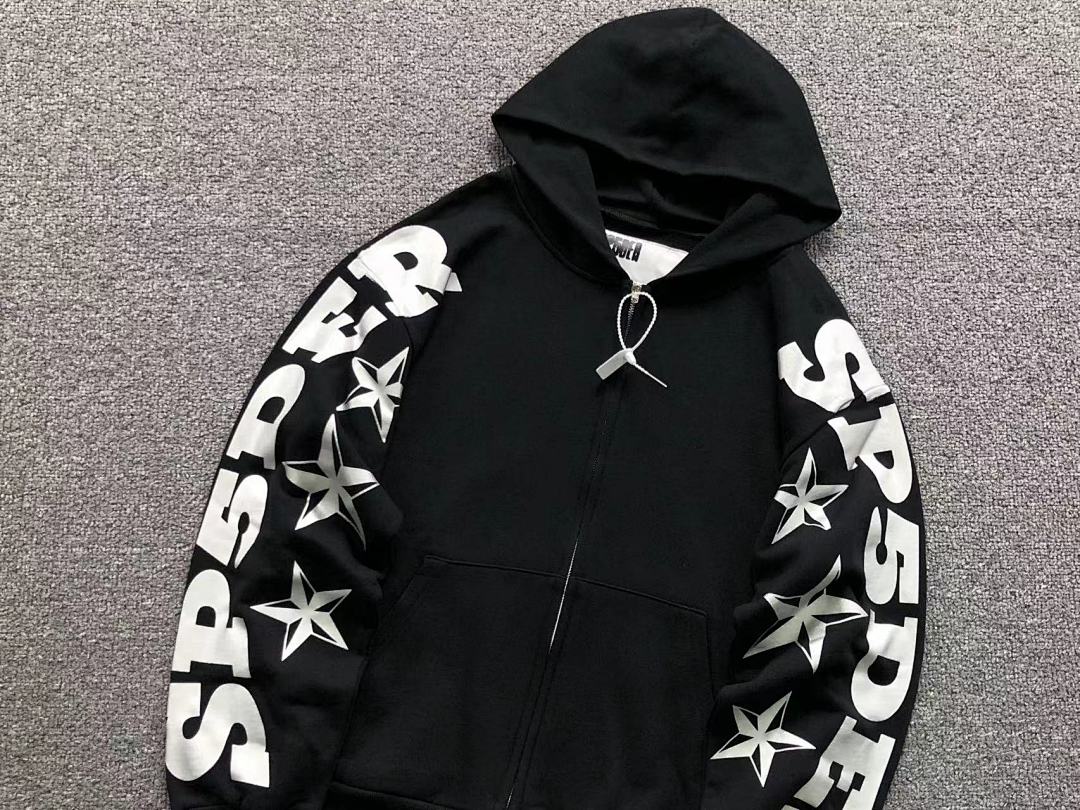 Sp5der 218 SP5DER HOODIE 2203111272 (Im 170Cm 60Kg I Wear Size M In The Phot) - Image 7