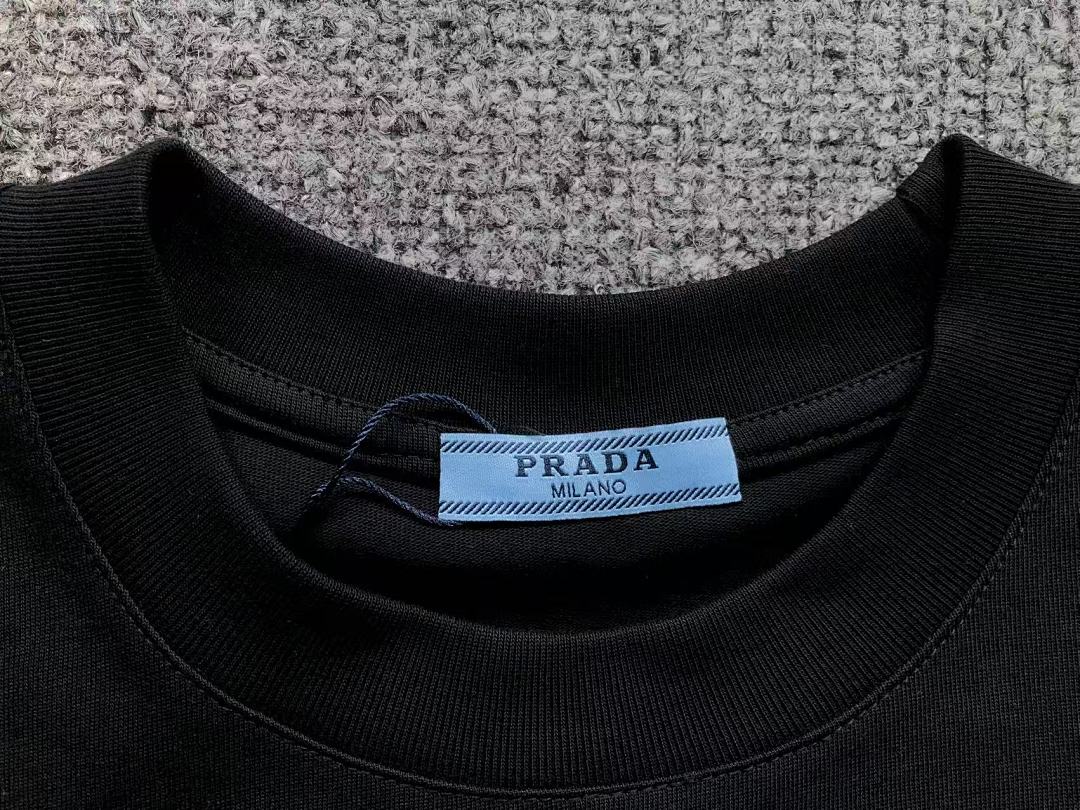 Prada 128 P⭐A⭐A T-SHIRT 3203054621 (Im 170Cm 60Kg I Wear Size S In The Phot) - Image 16