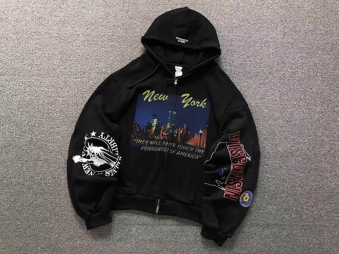 Unbranded 218 P⭐OT⭐COL IN⭐EX HOODIE 3206163017 (Im 170Cm 60Kg I Wear Size 2 In The Phot) - Image 6