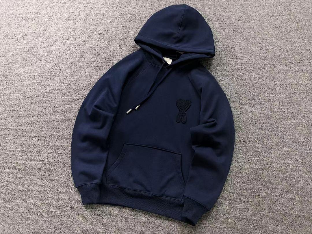 AMI 158 AMI HOODIE 3201123017 (Im 170Cm 60Kg I Wear Size S In The Phot) - Image 15